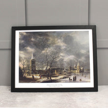 Load image into Gallery viewer, Warmond Castle in a Winter Landscape print