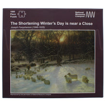 Load image into Gallery viewer, The Shortening Winter&#39;s Day 1000 piece jigsaw