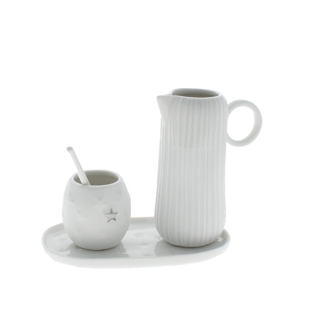 Stars & Stripes Christmas Jug Set
