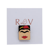 Load image into Gallery viewer, Frida Kahlo pin badge