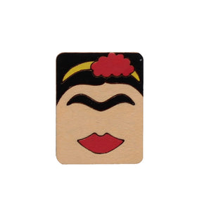 Frida Kahlo pin badge