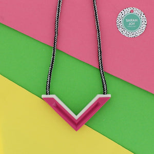 Triangular necklace