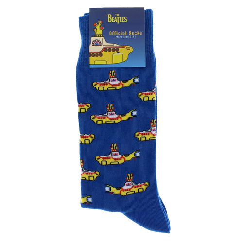 Yellow submarine gents socks