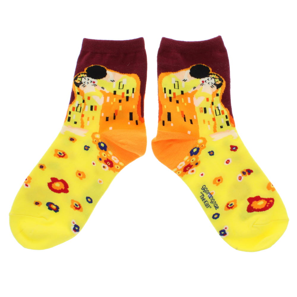 Socks klimt the kiss