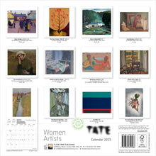 Load image into Gallery viewer, Women artists 2025 calendar