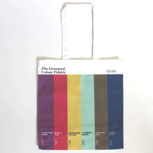 Load image into Gallery viewer, The Liverpool colour palette tote bag