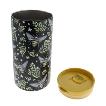 Load image into Gallery viewer, Bee Pattern Travel Tumbler