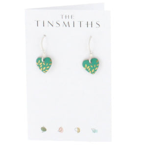 Kyoto jade heart earrings