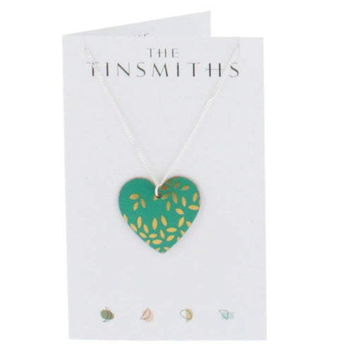 Kyoto jade heart necklace