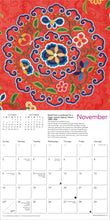 Load image into Gallery viewer, V&amp;A: Chinese textiles mini 2025 calendar