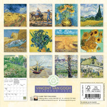 Load image into Gallery viewer, Van Gogh mini 2025 Calendar