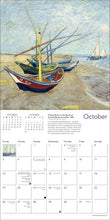 Load image into Gallery viewer, Van Gogh mini 2025 Calendar