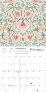 William Morris gallery 2025 calendar