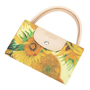 Van Gogh Sunflower Foldaway Bag