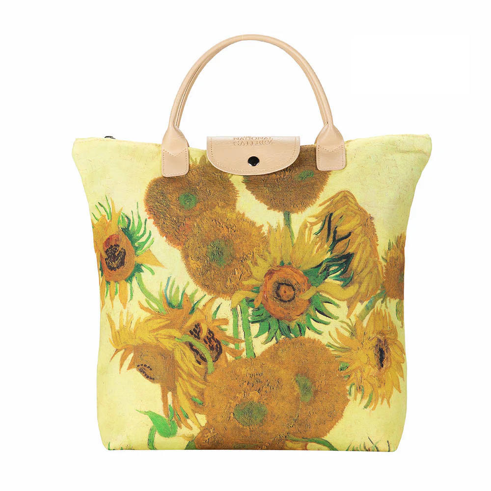 Van Gogh Foldable bag Sunflowers