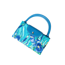 Load image into Gallery viewer, Van Gogh Iris Foldaway Bag