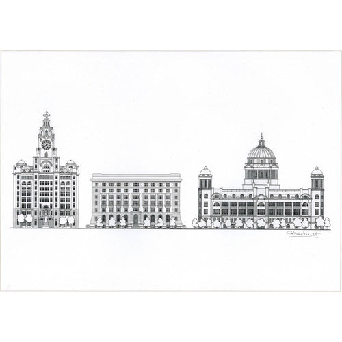 The Three Graces sketch print