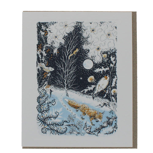 Winter Wildlife greeting card