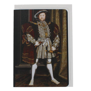 Portrait of King Henry VIII Greeting Card