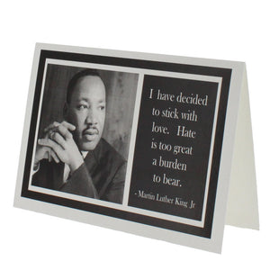 Martin Luther King Jr quote greeting card