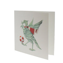 Load image into Gallery viewer, Liver bird football greeting card