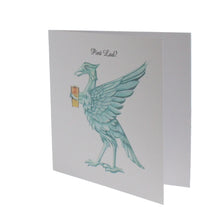 Load image into Gallery viewer, Liver bird pint lad greeting card