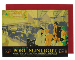 port sunlight greeting card
