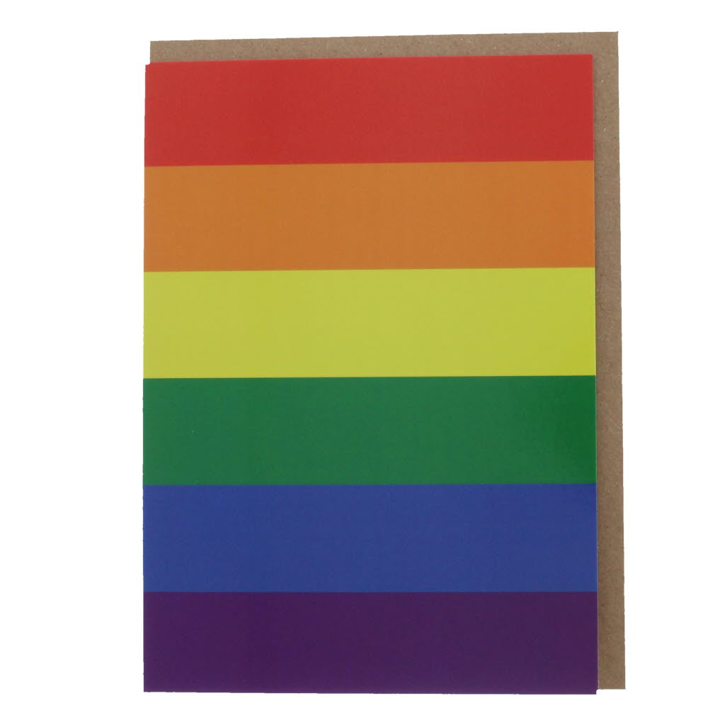Rainbow Flag Greeting Card