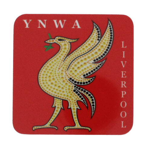 YNWA liver bird coaster