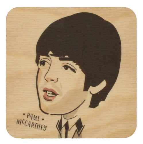 Paul McCartney 60s coaster