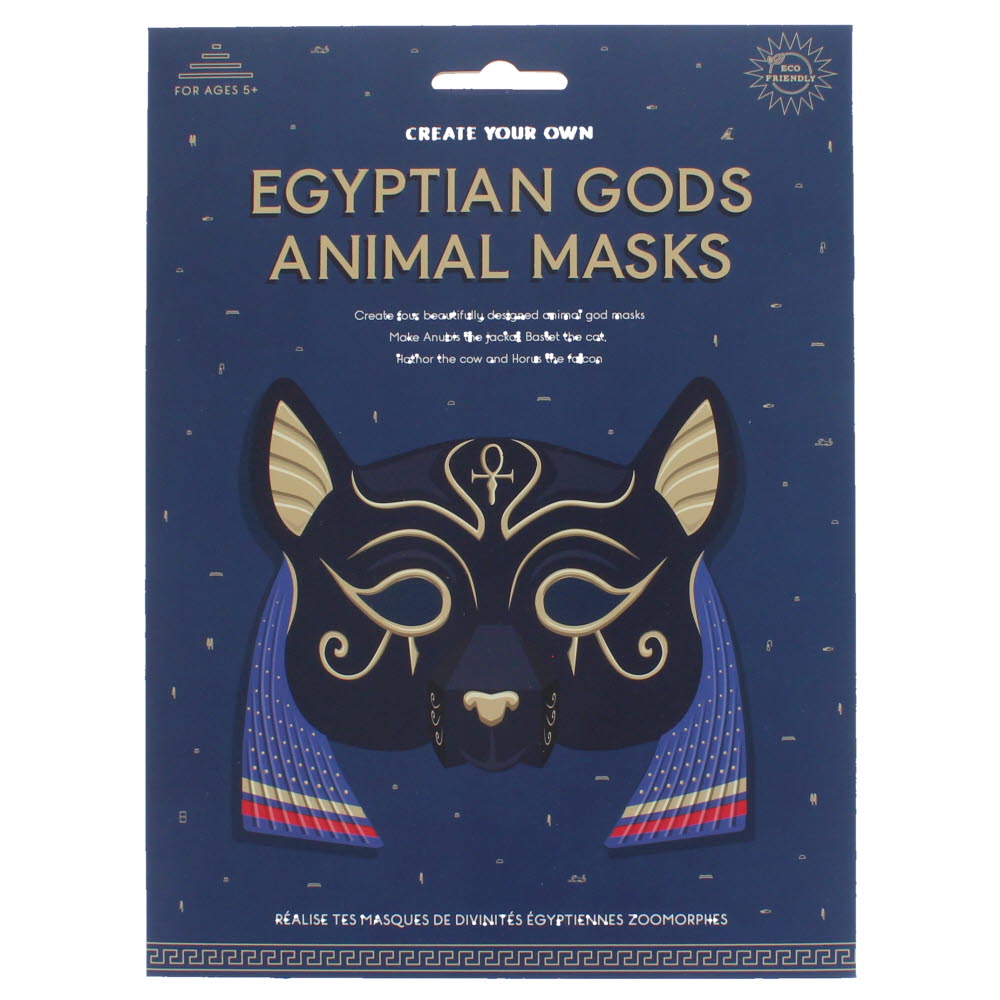 Create your own egyptian gods animal masks