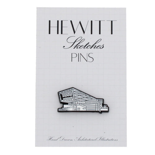 Museum of Liverpool sketch enamel pin