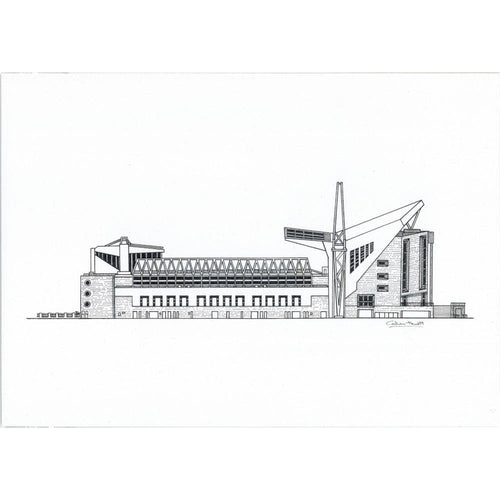 Anfield sketch print