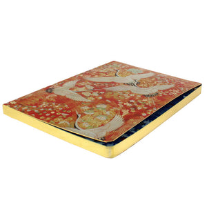Kimono cranes A5 notebook