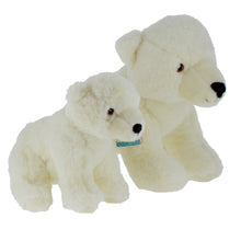 Load image into Gallery viewer, Plush KeelEco Polar Bear - National Museums Liverpool Shop 