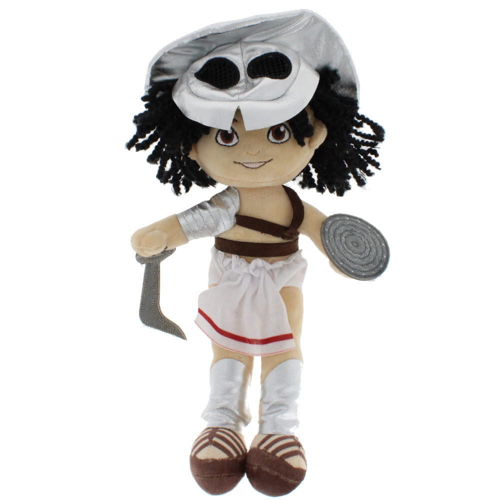 Roman gladiator plush doll