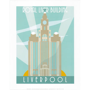 Royal Liver Building Print