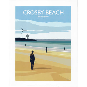Crosby Beach, Merseyside Print
