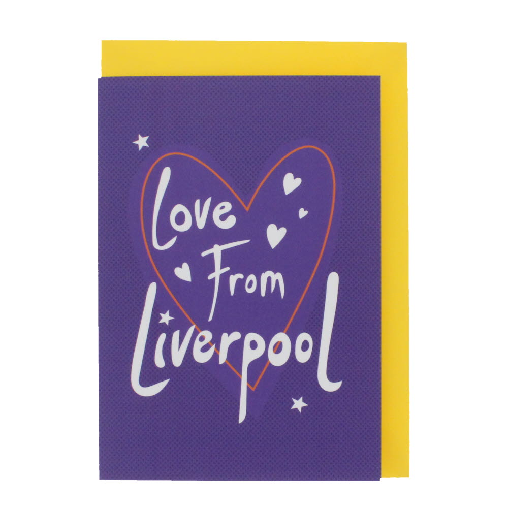 Love from Liverpool Greeting Card