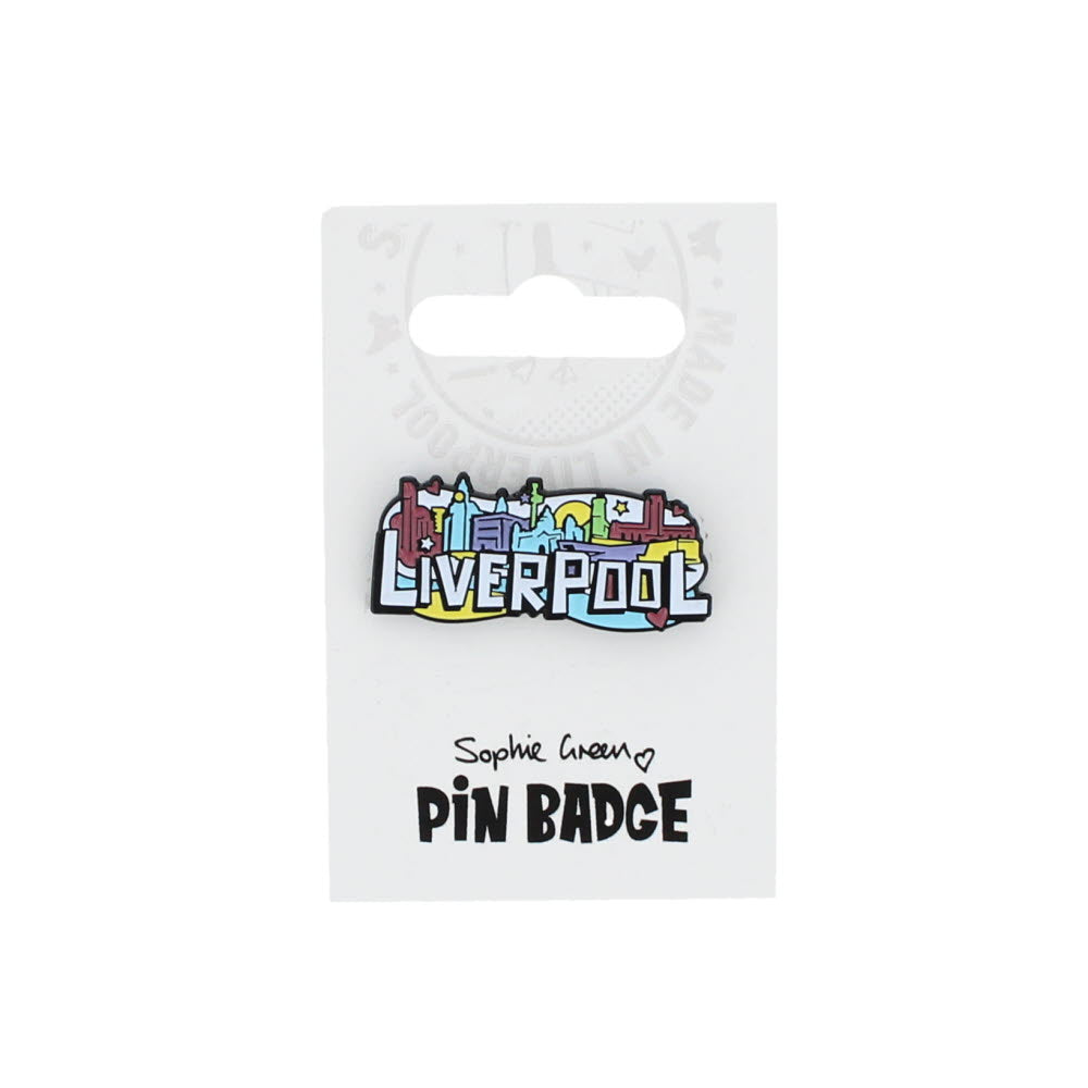 Liverpool Waterfront Pin Badge