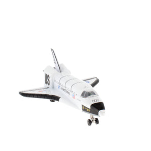 Replica of a NASA space shuttle.