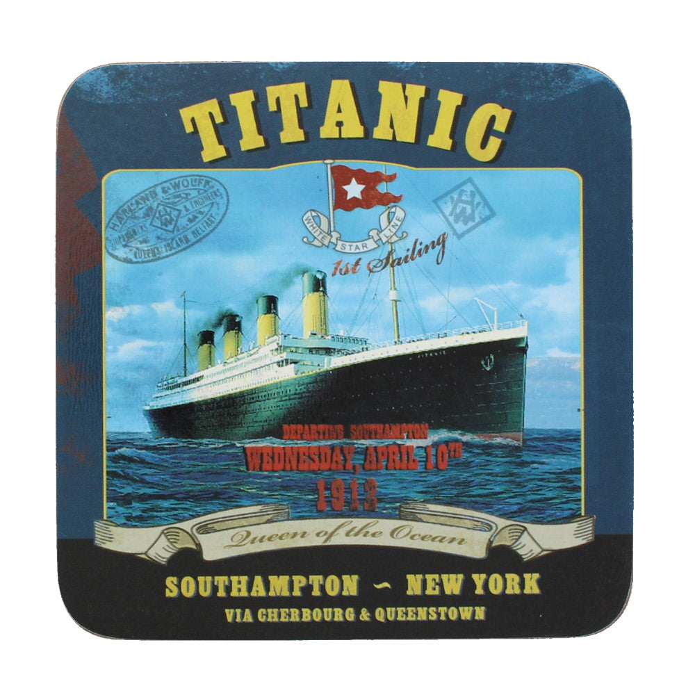 Titanic Southampton to New York coaster