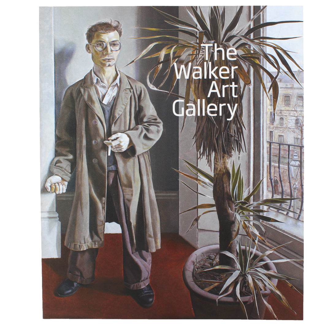 Front cover of the official guide to the Walker Art Gallery, featuring a painting from their collection.